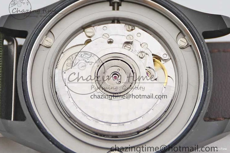 MIROTIME 0219 Packable Mark XVIII ‘TOPGUN SFTI’ Ceramic M+F Best Edition Black Dial on Green Nylon Strap 7048